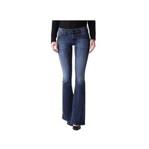 Diesel Industry Livier-Flare Super Slim-Flare Stretch Low Waist Womens 31 Jeans